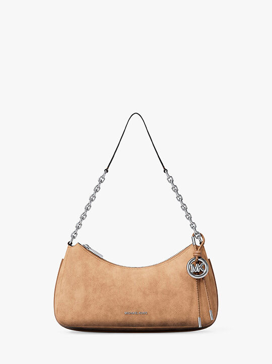 michael kors nolita medium nubuck chain pochette