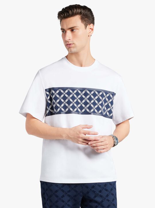 Empire Logo Print Cotton T-Shirt