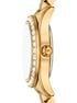 Lexington Brushed Gold-Tone Watch Gift Set michael kors lexington brushed gold tone watch gift set