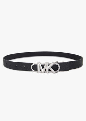 michael kors reversible logo belt