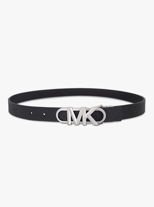 michael kors حزام شعار قابل للعكس مقاس 25 مم