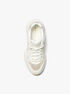 Bowie Leather and Mesh Trainer michael kors bowie leather and mesh trainer