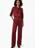michael kors satin bow blouse