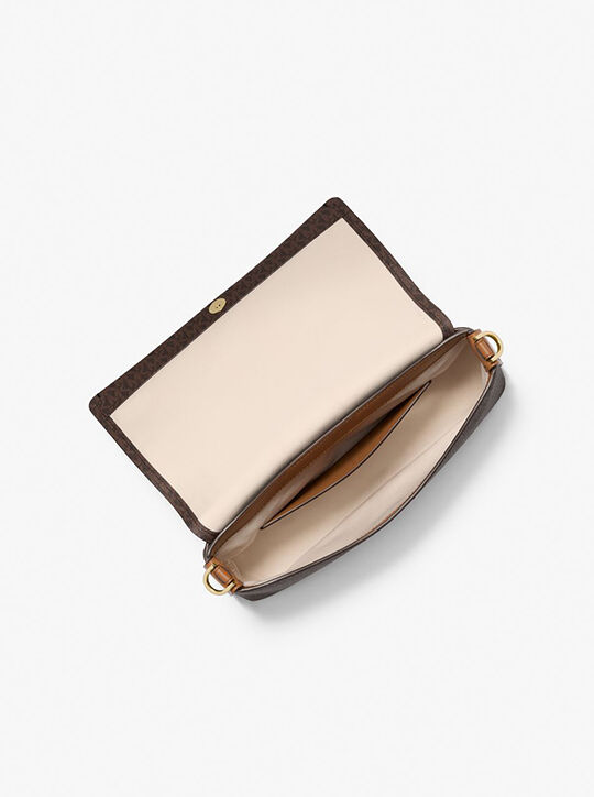 Nessa Large Signature Logo Crossbody Bag michael kors nessa large signature logo crossbody bag