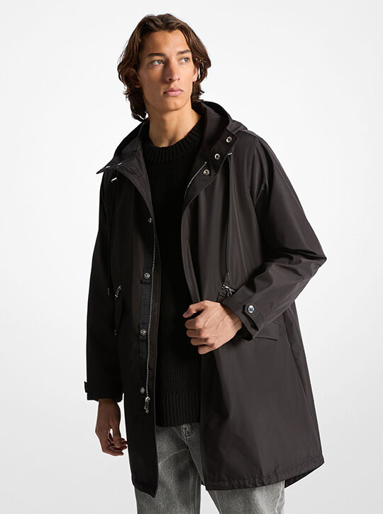 michael kors water resistant anorak