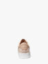 michael kors keaton leather slip on sneaker