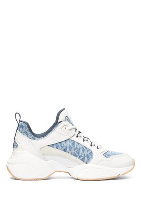 michael kors bowie signature logo trainer