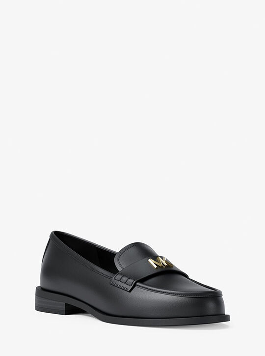 michael kors lex leather loafer