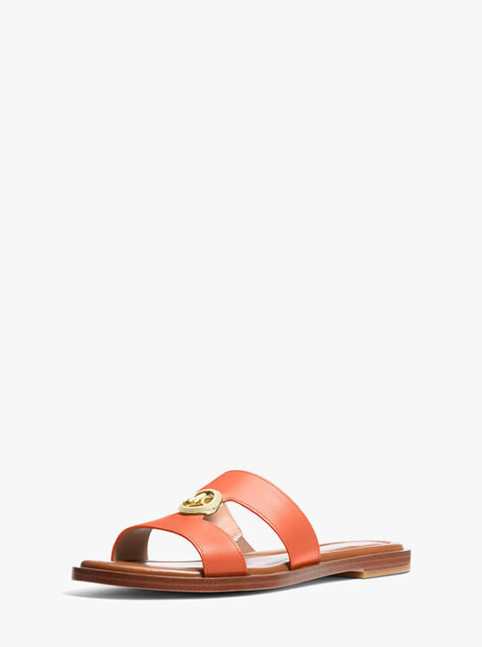michael kors صندل إيرين الجلدي