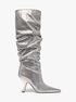 michael kors luna sequined boot