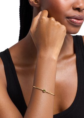 michael kors round stone bangle