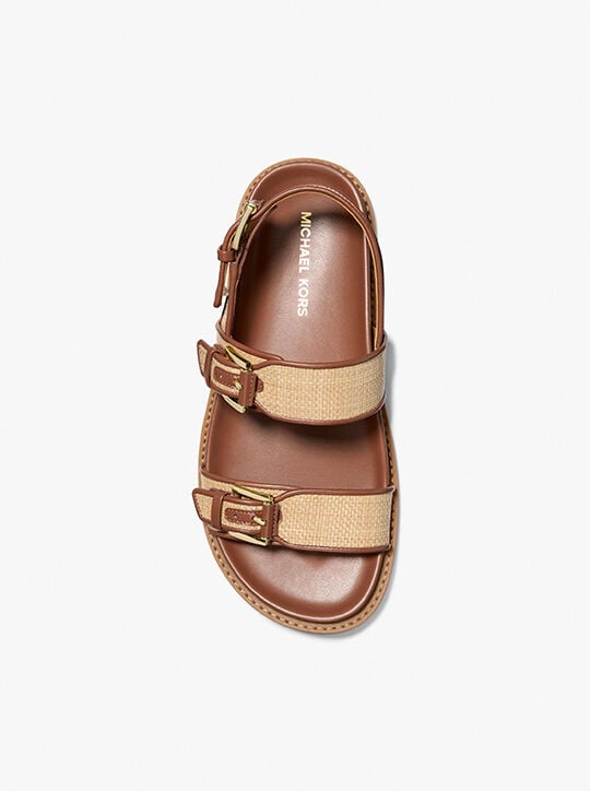 صندل نيا المنسوج michael kors صندل نيا المنسوج