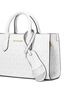 michael kors signature logo slide bag charm