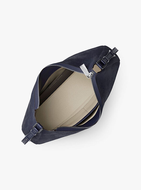 michael kors حقيبة كتف نوليتا متوسطة الحجم من جلد النوبوك