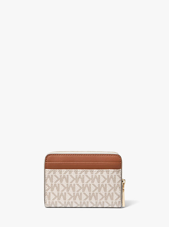 حافظة بطاقات جيت سيت صغيرة بسحاب michael kors حافظة بطاقات جيت سيت صغيرة بسحاب