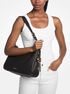 michael kors nolita medium pebbled leather shoulder bag