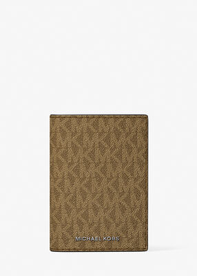 michael kors hudson signature logo folio card case