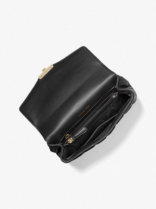 michael kors soho large quilted leather shoulder bag
