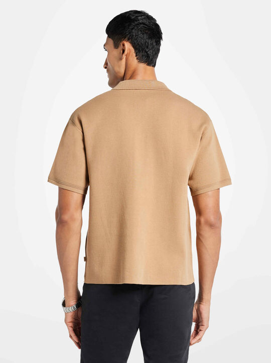 DOUBLE KNIT SHIRT michael kors double knit shirt