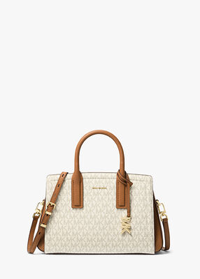 michael kors حقيبة ليلى الصغيرة بشعار الماركة