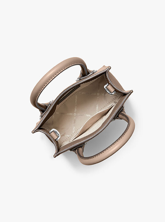 michael kors حقيبة ميرسر كروس جلدية صغيرة جدًا