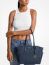 michael kors marilyn medium saffiano leather tote bag