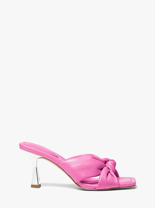 michael kors elena leather sandal