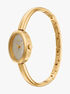 michael kors maude three hand gold tone stainless steel watch