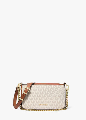 michael kors bryant small signature logo convertible pochette