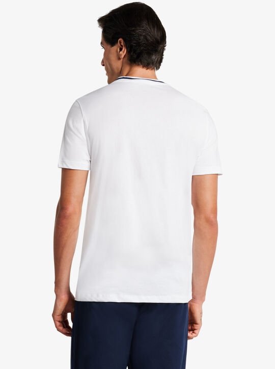 michael kors logo aviator cotton t shirt