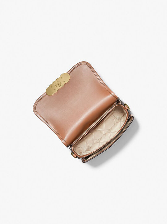 michael kors parker medium empire signature logo messenger bag