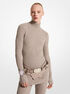 michael kors stretch cashmere tunic turtleneck