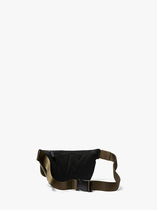 michael kors حقيبة كتف إيلي نايلون أفياتور