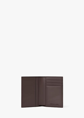 michael kors hudson signature logo folio card case