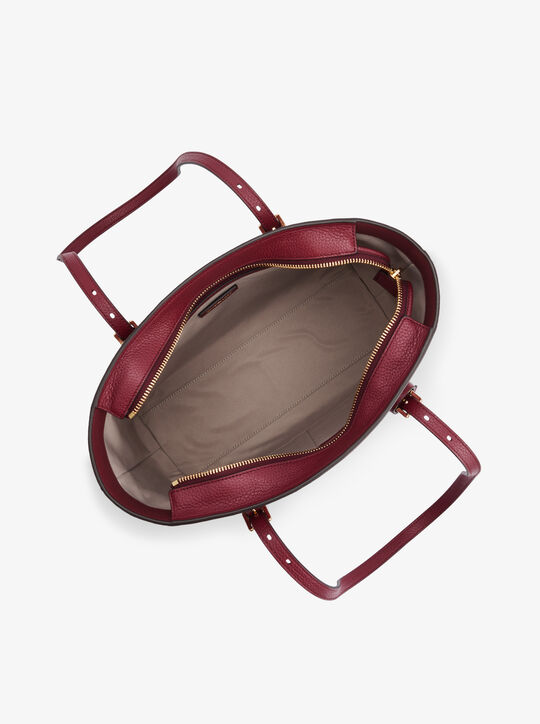 حقيبة كوين متوسطة الحجم من الجلد المحبب michael kors حقيبة كوين متوسطة الحجم من الجلد المحبب