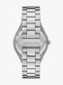 michael kors lennox three hand watch