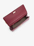 michael kors carmine medium pebbled leather pochette