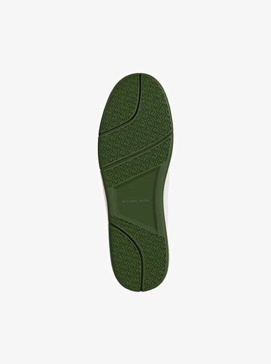 michael kors wilton perforated leather sneaker