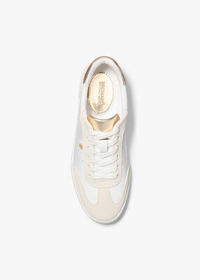 michael kors scotty leather sneaker