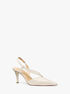 michael kors jaida leather pump