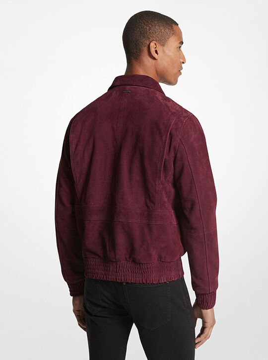 michael kors suede jacket