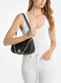 michael kors nolita medium pebbled leather convertible shoulder bag