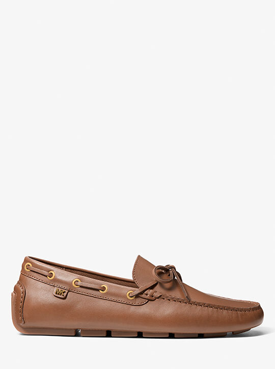 michael kors sayer leather moccasin