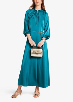 michael kors حقيبة كروسبودي تريبيكا قابلة للتحويل، صغيرة جدًا، بشعار معدني مميز