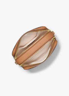 michael kors bryant medium signature logo camera crossbody bag