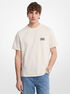 michael kors graphic logo cotton t shirt