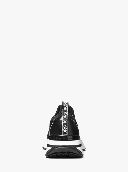 michael kors ari stretch knit slip on sneaker
