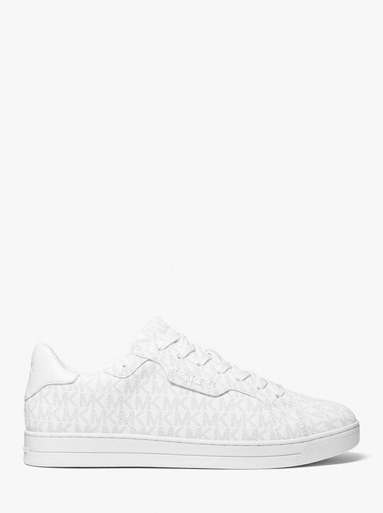 michael kors keating signature logo sneaker
