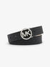 michael kors reversible signature logo belt