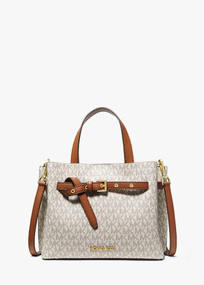 michael kors emilia small logo satchel